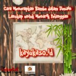 Menerapkan Bambu dalam Desain Lanskap