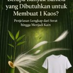 Berapa Banyak Bambu yang Dibutuhkan untuk Membuat 1 Kaos? Penjelasan Lengkap dari Serat hingga Menjadi Kain